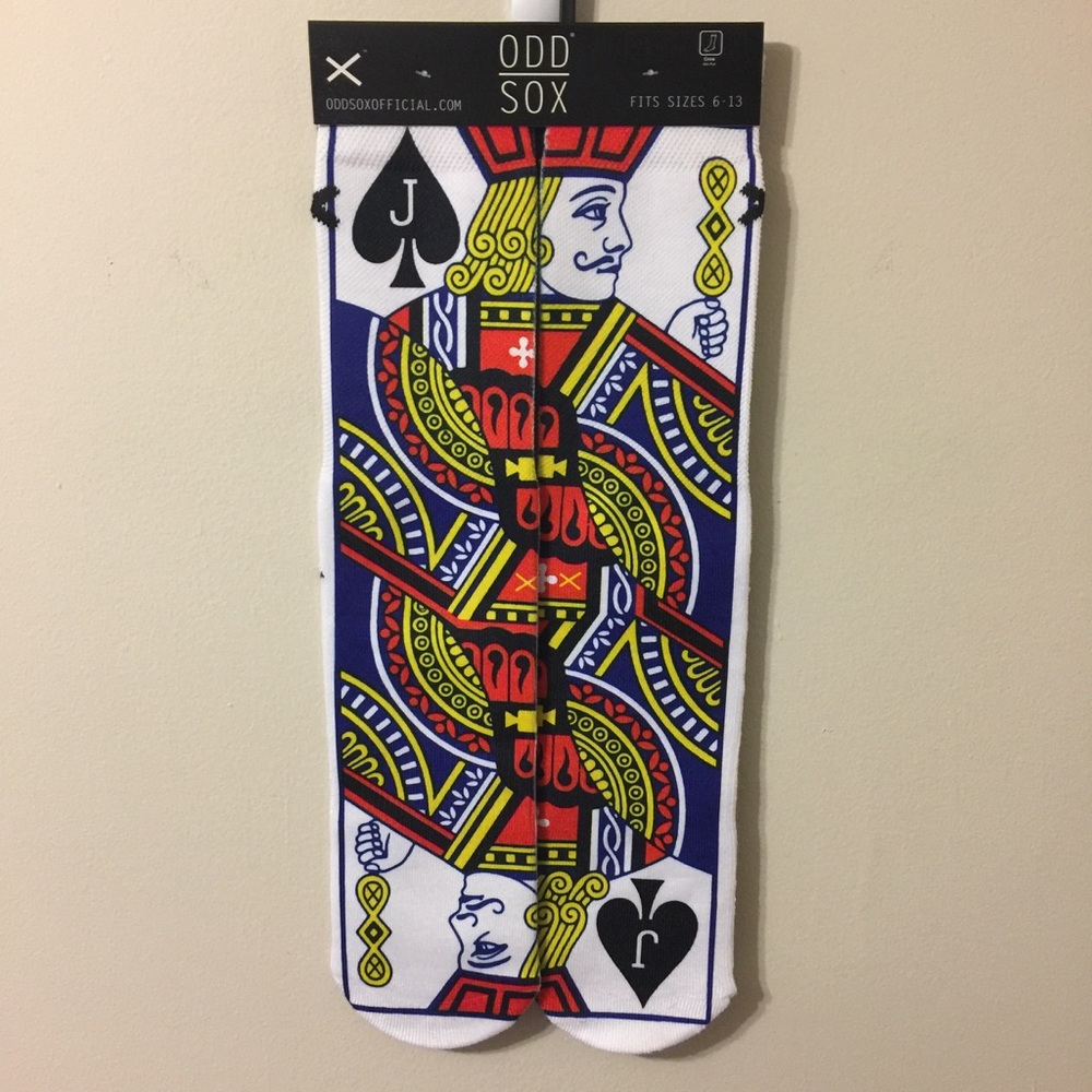 Jack of Spades Crazy Socks